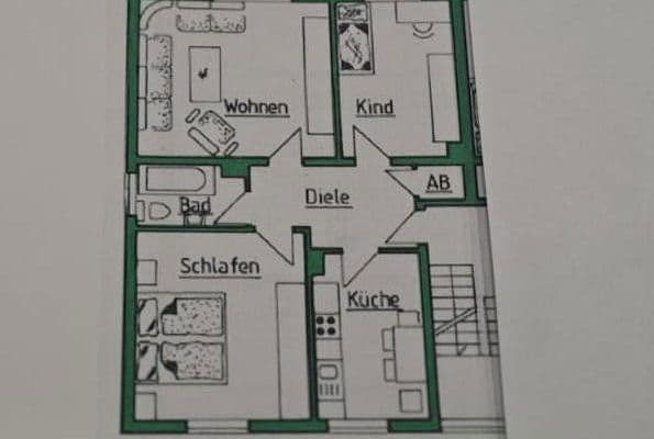 Prodej bytu 3+1 66 m², Oberhausen Prodej bytu 3+1 66 m², Oberhausen