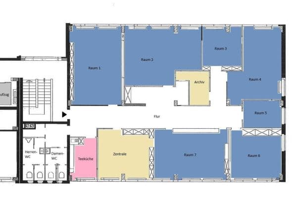 Pronájem kanceláře 314 m², Hamburg, Hamburg Pronájem kanceláře 314 m², Hamburg, Hamburg