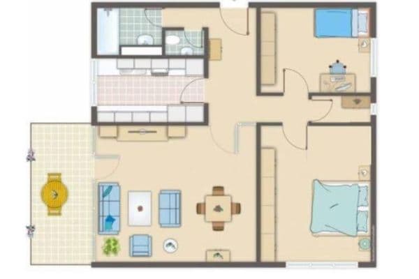 Prodej bytu 3+1 80 m², Asperg Prodej bytu 3+1 80 m², Asperg