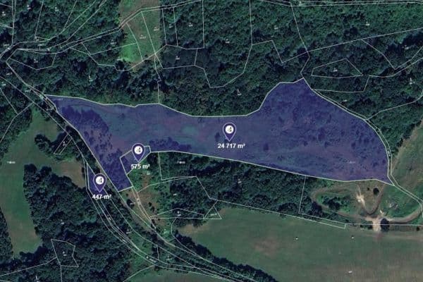 Prodej pozemku 25.739 m², Prackovice nad Labem Prodej pozemku 25.739 m², Prackovice nad Labem