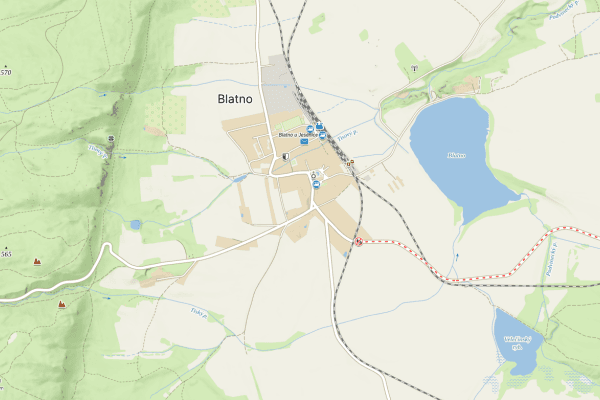 Prodej pozemku 3.400 m², Blatno Prodej pozemku 3.400 m², Blatno