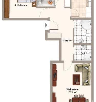 Prodej bytu 3+1 84 m², Leonrodstraße 60, München, Bavorsko Prodej bytu 3+1 84 m², Leonrodstraße 60, München, Bavorsko