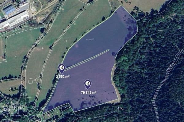 Prodej pozemku 24.719 m², Výsluní Prodej pozemku 24.719 m², Výsluní