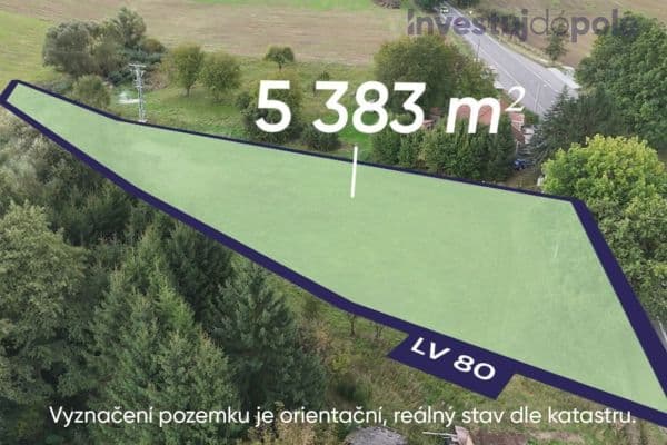 Prodej pozemku 5.383 m², Prodej pozemku 5.383 m²,