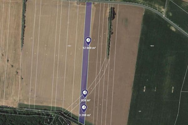 Prodej pozemku 16.716 m², Nová Telib Prodej pozemku 16.716 m², Nová Telib