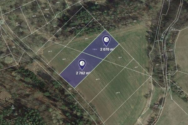 Prodej pozemku 4.263 m², Lešany Prodej pozemku 4.263 m², Lešany