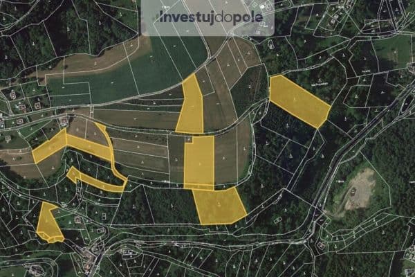 Prodej pozemku 4.410 m², Koberovy Prodej pozemku 4.410 m², Koberovy