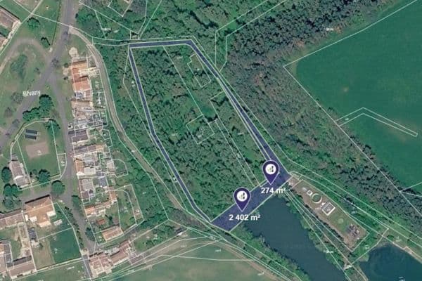 Prodej pozemku 1.879 m², Břvany Prodej pozemku 1.879 m², Břvany