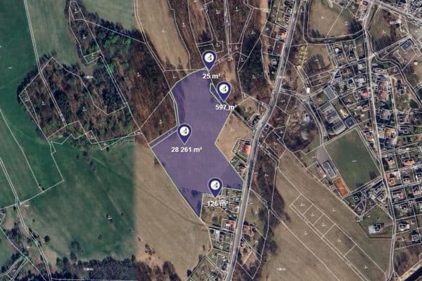 Prodej pozemku 7.252 m², Prodej pozemku 7.252 m²,