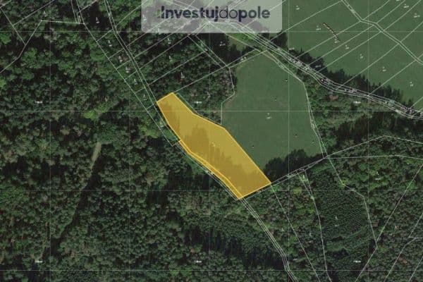 Prodej pozemku 6.683 m², Ježovy Prodej pozemku 6.683 m², Ježovy