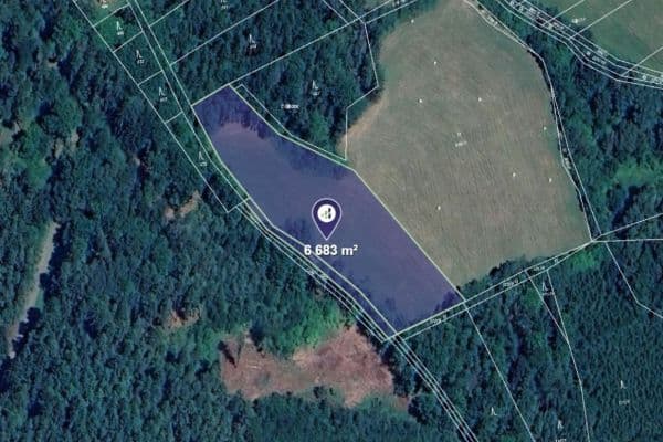 Prodej pozemku 6.683 m², Ježovy Prodej pozemku 6.683 m², Ježovy