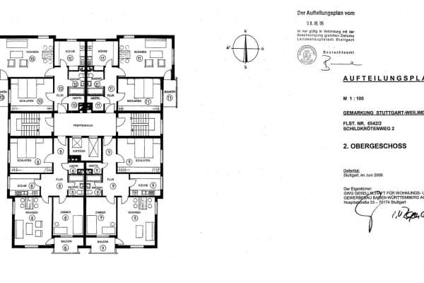 Prodej bytu 3+1 68 m², Schildkrötenweg 2, Stuttgart Prodej bytu 3+1 68 m², Schildkrötenweg 2, Stuttgart