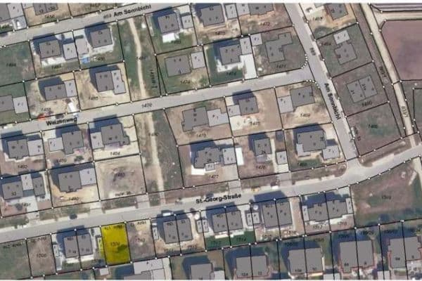 Prodej pozemku 315 m², St-Georg-Str. 17 a, Hohenwart, Bavorsko Prodej pozemku 315 m², St-Georg-Str. 17 a, Hohenwart, Bavorsko