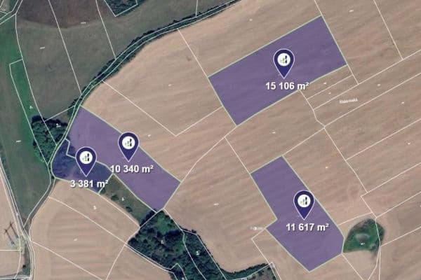 Prodej pozemku 40.444 m², Prodej pozemku 40.444 m²,