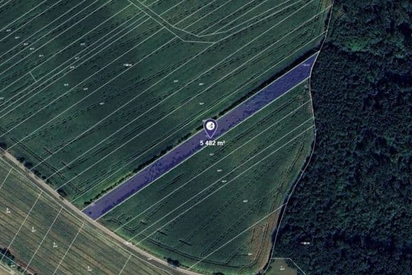 Prodej pozemku 5.482 m², Hovorany Prodej pozemku 5.482 m², Hovorany