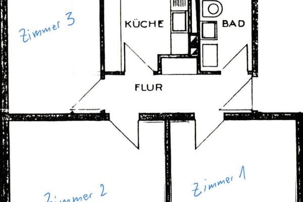 Pronájem bytu 6+1 71 m², Grüner Weg 4, Darmstadt Pronájem bytu 6+1 71 m², Grüner Weg 4, Darmstadt