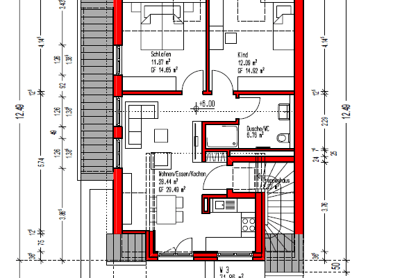 Prodej bytu 3+1 72 m², Obernau, Bavorsko Prodej bytu 3+1 72 m², Obernau, Bavorsko