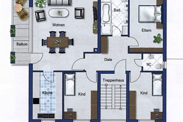 Pronájem bytu 4+kk 108 m², Mannheim Pronájem bytu 4+kk 108 m², Mannheim