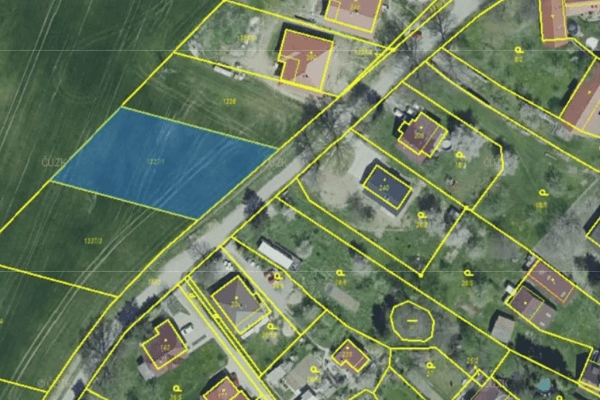 Prodej pozemku 1.500 m², Paběnice Prodej pozemku 1.500 m², Paběnice