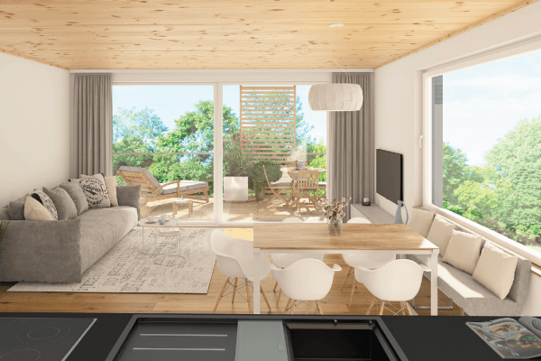 Pronájem bytu 3+1 64 m², Goethestraße 18, Volkertshausen Pronájem bytu 3+1 64 m², Goethestraße 18, Volkertshausen