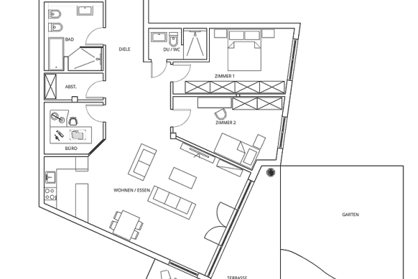 Pronájem bytu 3+1 134 m², Calw Pronájem bytu 3+1 134 m², Calw