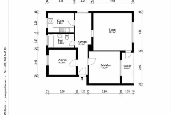 Prodej bytu 3+1 74 m², Wolfenbüttel Prodej bytu 3+1 74 m², Wolfenbüttel