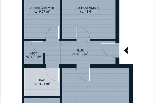 Prodej bytu 3+1 68 m², Chemnitz Prodej bytu 3+1 68 m², Chemnitz