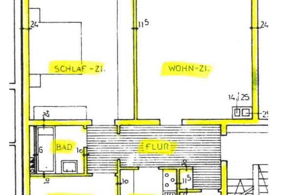 Pronájem bytu 3+1 76 m², Stuttgart Pronájem bytu 3+1 76 m², Stuttgart