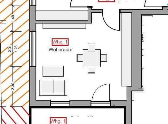 Pronájem bytu 2+1 63 m², Landshuter Straße 51, Wörth an der Isar Pronájem bytu 2+1 63 m², Landshuter Straße 51, Wörth an der Isar