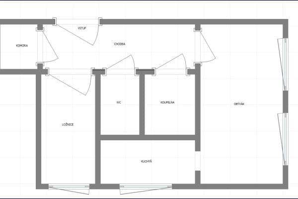 Pronájem bytu 2+1 50 m², Jelínkova, Praha Pronájem bytu 2+1 50 m², Jelínkova, Praha