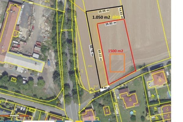 Prodej pozemku 1.500 m², K Vile, Stupice Prodej pozemku 1.500 m², K Vile, Stupice