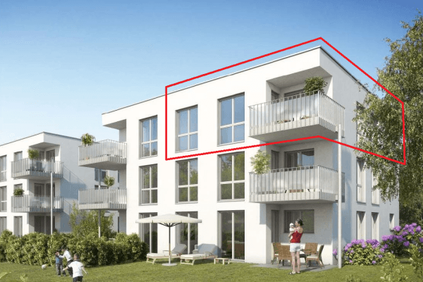 Prodej bytu 4+1 95 m², Werastraße 10, Holzgerlingen Prodej bytu 4+1 95 m², Werastraße 10, Holzgerlingen