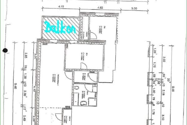 Pronájem bytu 2+1 62 m², Abendstr. 15 b, Magdeburg, Sasko-Anhaltsko Pronájem bytu 2+1 62 m², Abendstr. 15 b, Magdeburg, Sasko-Anhaltsko