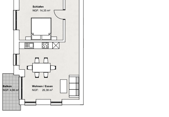 Pronájem bytu 3+1 82 m², Am Brüggeberge 14, Wolfenbüttel, Dolní Sasko Pronájem bytu 3+1 82 m², Am Brüggeberge 14, Wolfenbüttel, Dolní Sasko