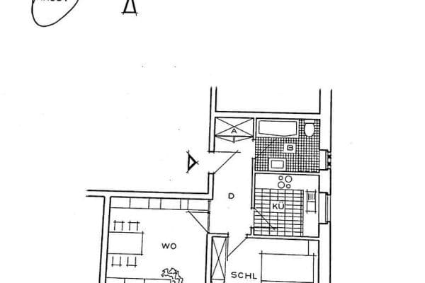 Prodej bytu 2+1 63 m², Walddörferstraße 252, Hamburg, Hamburg Prodej bytu 2+1 63 m², Walddörferstraße 252, Hamburg, Hamburg