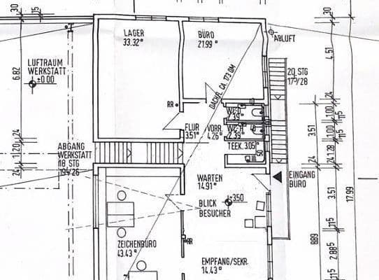 Pronájem kanceláře 160 m², Schriesheim Pronájem kanceláře 160 m², Schriesheim