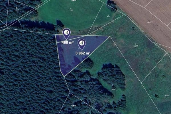 Prodej pozemku 4.330 m², Svratka Prodej pozemku 4.330 m², Svratka