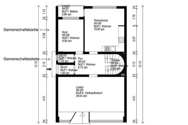 Pronájem kanceláře 30 m², Langgasse 2b, Pulheim Pronájem kanceláře 30 m², Langgasse 2b, Pulheim