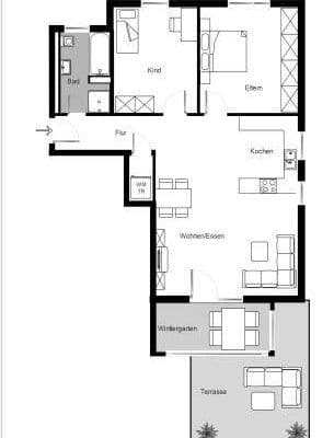 Prodej bytu 3+1 106 m², Nieder-Olm Prodej bytu 3+1 106 m², Nieder-Olm