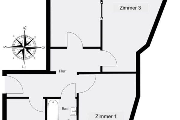 Pronájem bytu 3+1 82 m², Berlin Pronájem bytu 3+1 82 m², Berlin