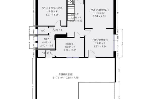 Prodej domu 150 m², pozemek 747 m², Richter-Bueren-str.26, Papenburg Prodej domu 150 m², pozemek 747 m², Richter-Bueren-str.26, Papenburg