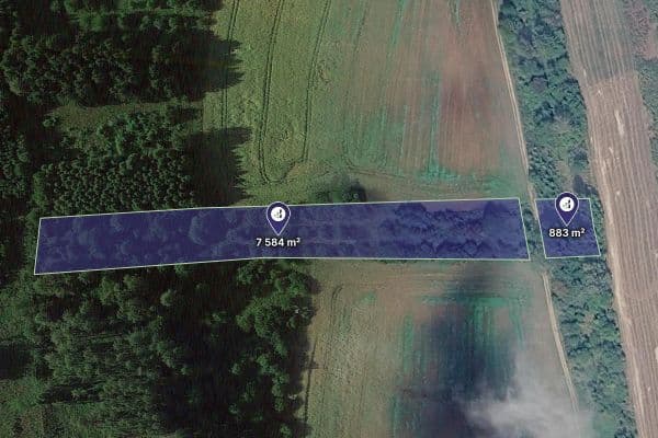 Prodej pozemku 8.467 m², Městečko Trnávka Prodej pozemku 8.467 m², Městečko Trnávka
