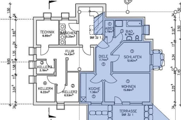 Prodej bytu 2+1 56 m², Parkweg 9, Lindau Prodej bytu 2+1 56 m², Parkweg 9, Lindau
