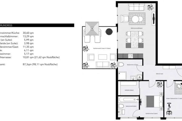 Prodej bytu 3+1 88 m², Weilburger Strasse 36, Frankfurt, Hessen Prodej bytu 3+1 88 m², Weilburger Strasse 36, Frankfurt, Hessen