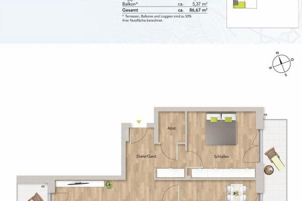 Pronájem bytu 2+1 87 m², Geranienstraße 21, Karlsruhe, Bádensko-Württembersko Pronájem bytu 2+1 87 m², Geranienstraße 21, Karlsruhe, Bádensko-Württembersko