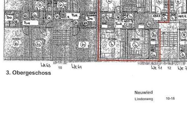 Prodej bytu 4+1 89 m², Lindenweg 12, Neuwied Prodej bytu 4+1 89 m², Lindenweg 12, Neuwied