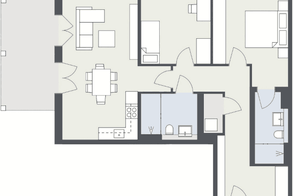 Prodej bytu 3+1 90 m², Wiedenkamper Straße 28, Solingen Prodej bytu 3+1 90 m², Wiedenkamper Straße 28, Solingen