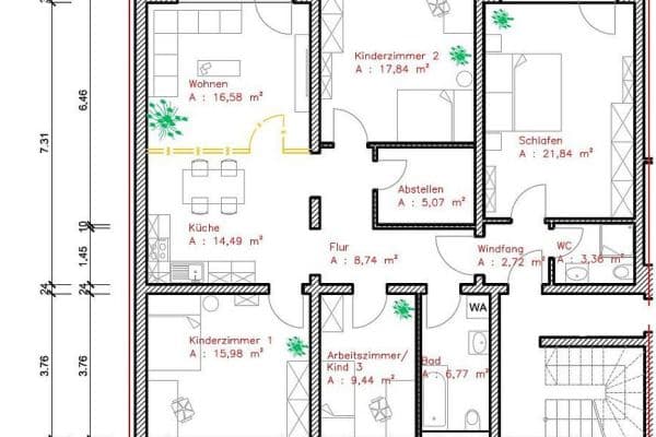 Prodej bytu 5+1 130 m², Wendelstein Prodej bytu 5+1 130 m², Wendelstein