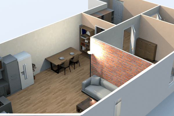 Pronájem bytu 2+1 66 m², Dresdner Straße 71a, Coswig Pronájem bytu 2+1 66 m², Dresdner Straße 71a, Coswig