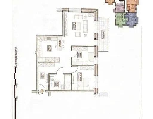 Pronájem bytu 3+1 97 m², Potsdam Südost, Potsdam Pronájem bytu 3+1 97 m², Potsdam Südost, Potsdam